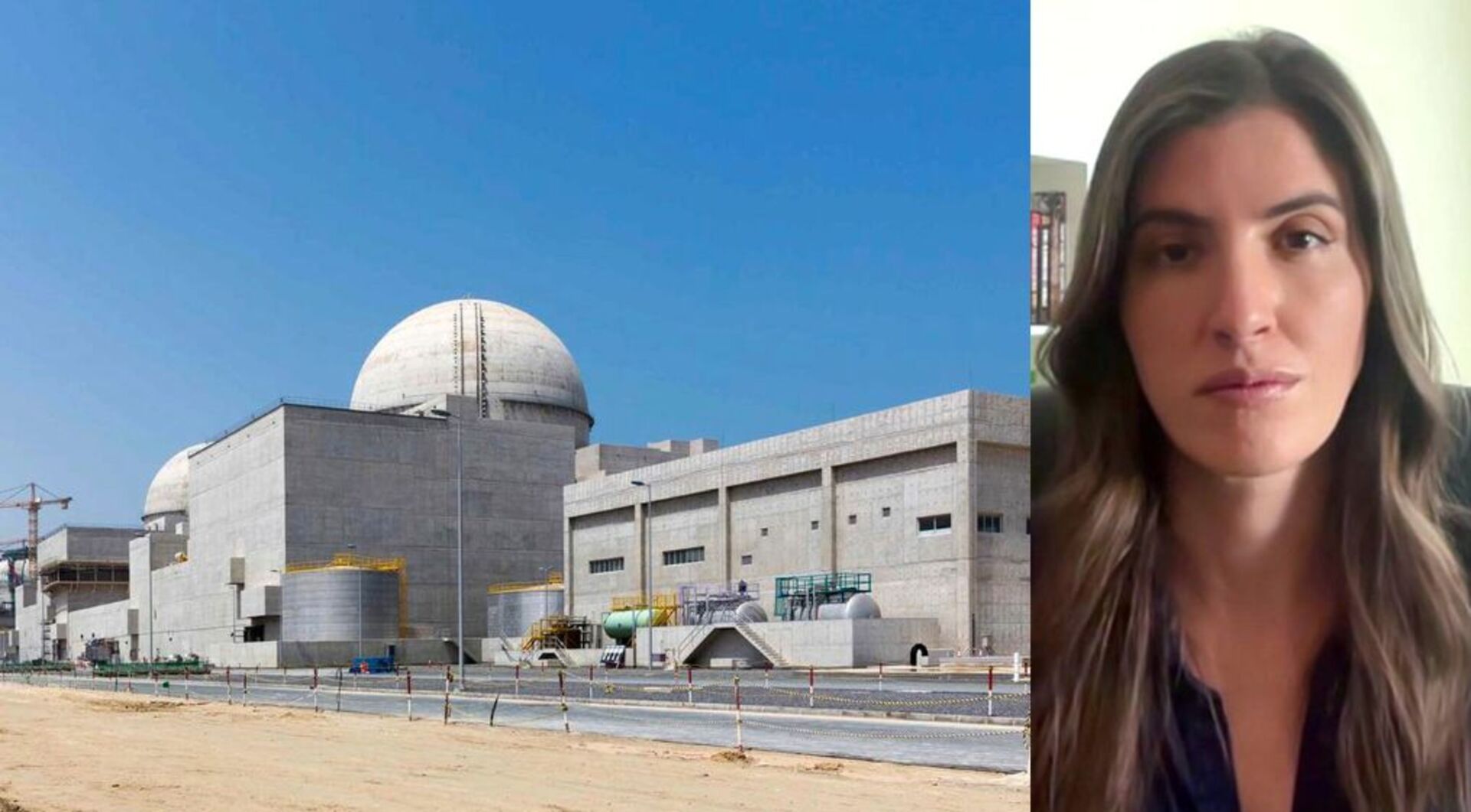 Video thumbnail for UAE reports fire near Barakah nuclear facility after suspected drone attack