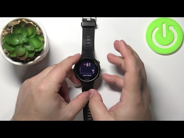 Video thumbnail for How to Measure Heart Rate in GARMIN Forerunner 45 HR – Enable Health Monitoring