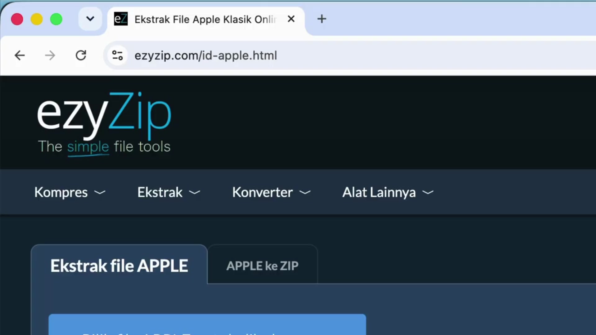 Video thumbnail for Cara Mengekstrak File Apple Klasik Online Gratis | Tanpa Instalasi Perangkat Lunak