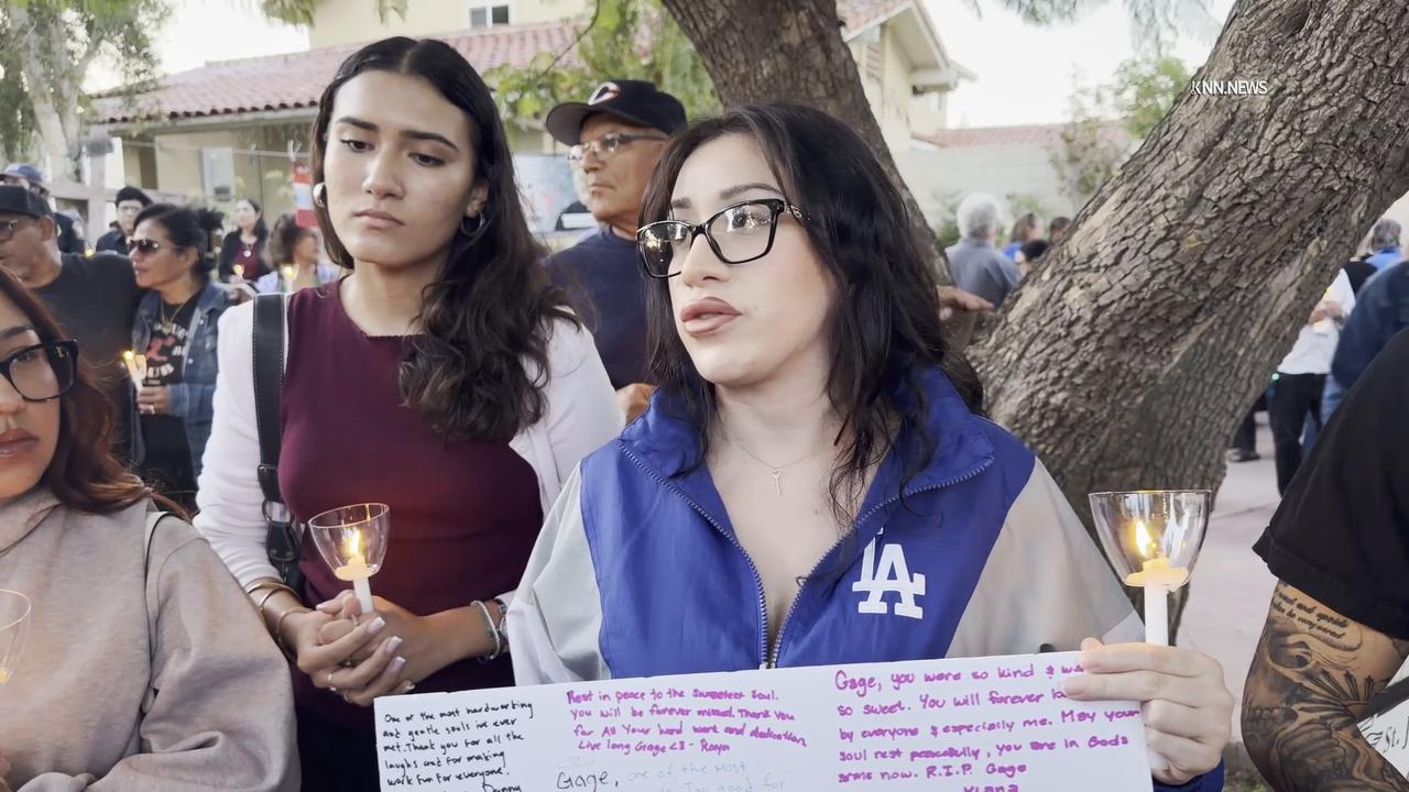 Video thumbnail for US, Los Angeles: Chatsworth Vigil Honors Victims of Bus and Helicopter Crashes With Sound On Tape.