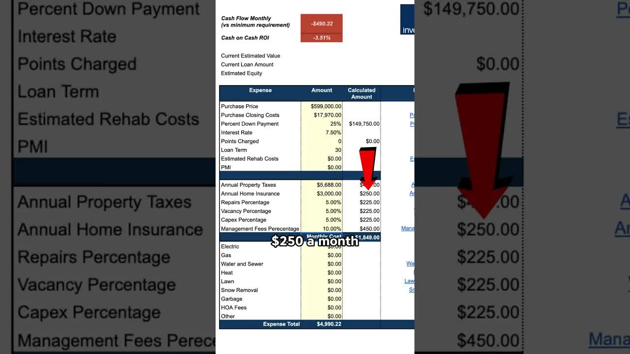 Video thumbnail for (462) investment property analysis: is this triplex worth $599k?