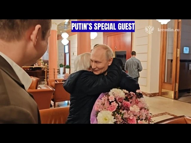 Video thumbnail for Rare Personal Moment: Putin Reunites With School Teacher Vera Gurevich