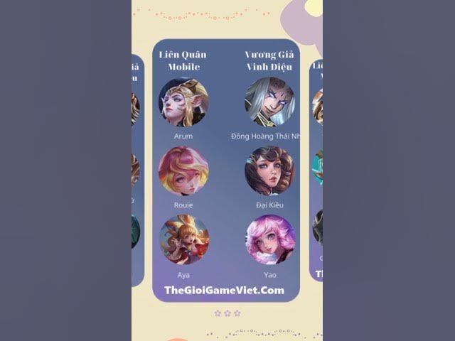 Video thumbnail for So sánh tướng Honor of King và Liên Quân Mobile P3 https://bit.ly/sosanhvgvd #honorofkings #lienquan