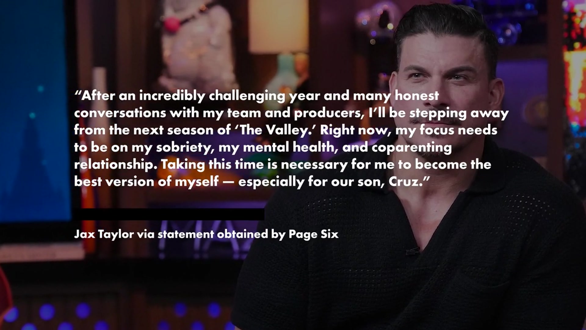 'Video thumbnail for Jax Taylor's future on 'The Valley' revealed after rehab stint, mental health issues'