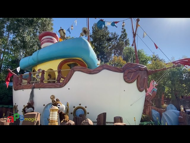 Video thumbnail for Donald's Boat in Mickey's Toontown Tour on Final Weekend Open in 2022 - Disneyland
