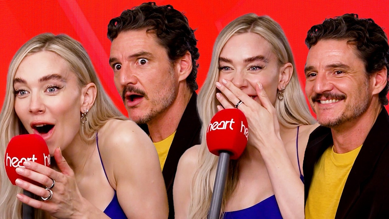 'Video thumbnail for Pedro Pascal is obsessed with Vanessa Kirby's music video cameo'