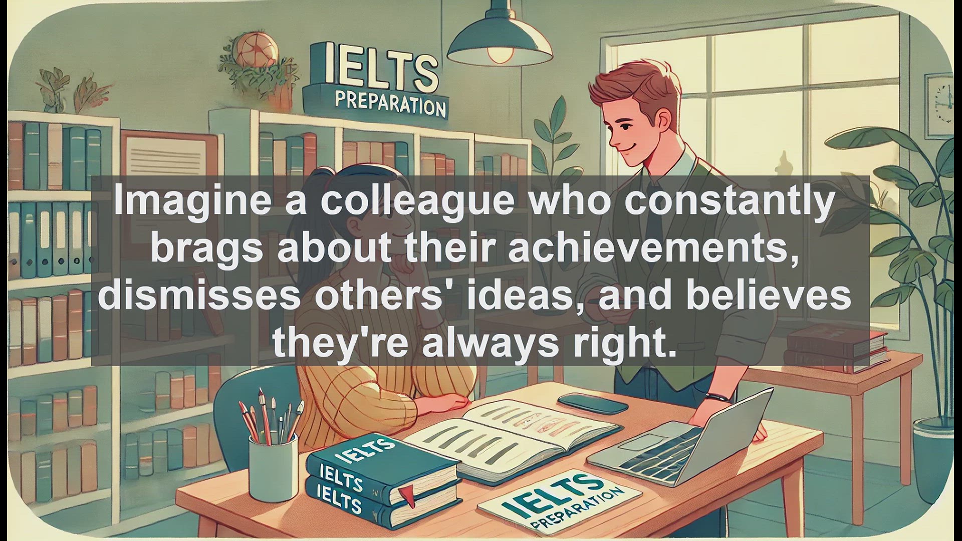 'Video thumbnail for 5000 Must Know IELTS 8.0 Vocabulary - Understanding 'Ego': Key Vocabulary for IELTS Success'
