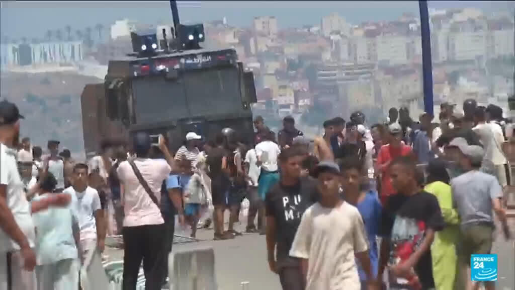 Video thumbnail for Europe to hold meeting Tuesday over Ceuta after migration flux