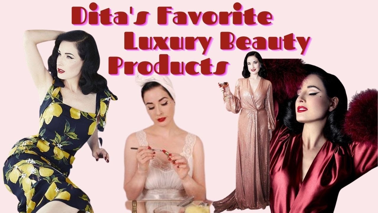 Video thumbnail for Dita von Teese's Favorite Luxury Beauty Products