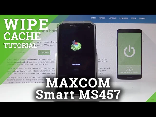 Video thumbnail for How to Wipe Cache in MAXCOM Smart MS457 Strong - Wipe Cache Files