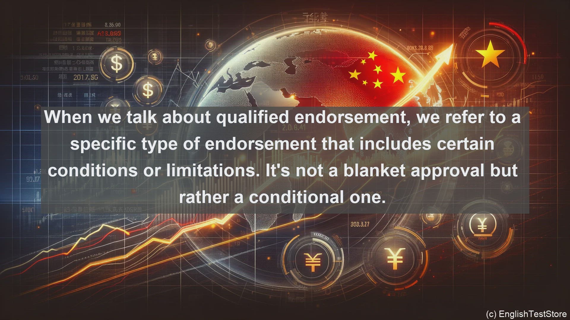 'Video thumbnail for Qualified endorsement in economics and finance'