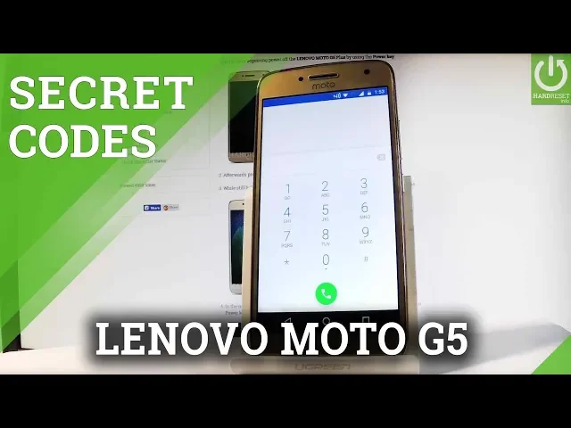 Video thumbnail for Codes in LENOVO Moto G5 Plus - Tricks / Secret Menu / Advanced Settigns