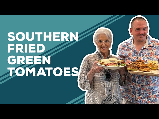 Video thumbnail for Love & Best Dishes: Southern Fried Green Tomatoes Recipe | From Scratch Cooking