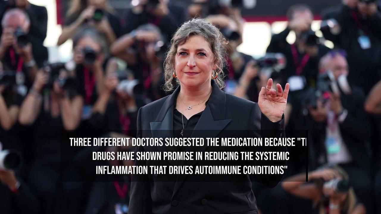 Video thumbnail for Mayim Bialik details weight loss jab 'nightmare'.