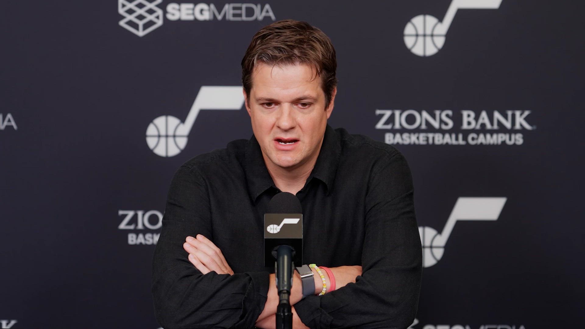 Video thumbnail for What Does Utah Jazz F Ace Bailey Need to Work On Over Summer?