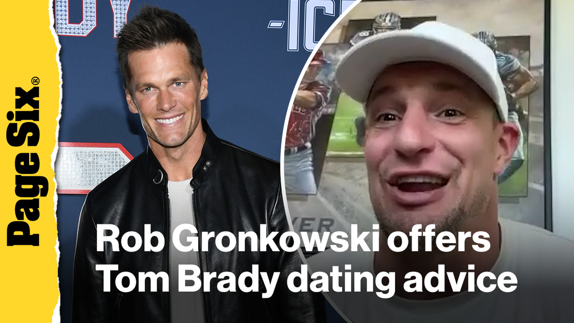 Video thumbnail for Rob Gronkowski offers Tom Brady dating advice: 'Just follow that heart'