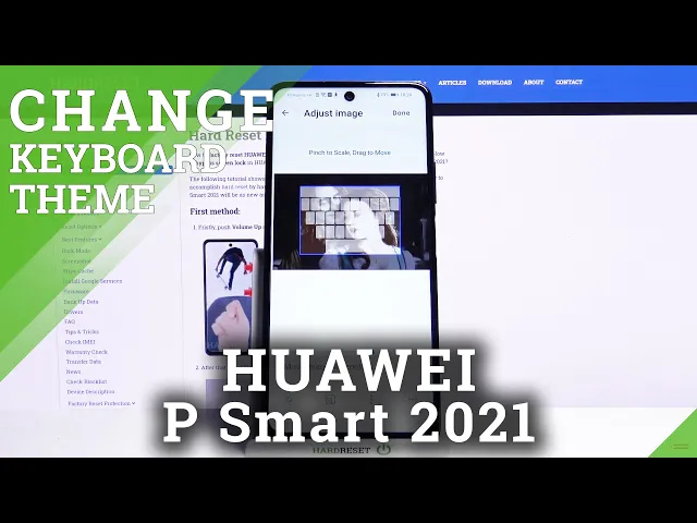 Video thumbnail for How to Custom Keyboard Theme in HUAWEI P Smart 2021 – Keyboard Personalization