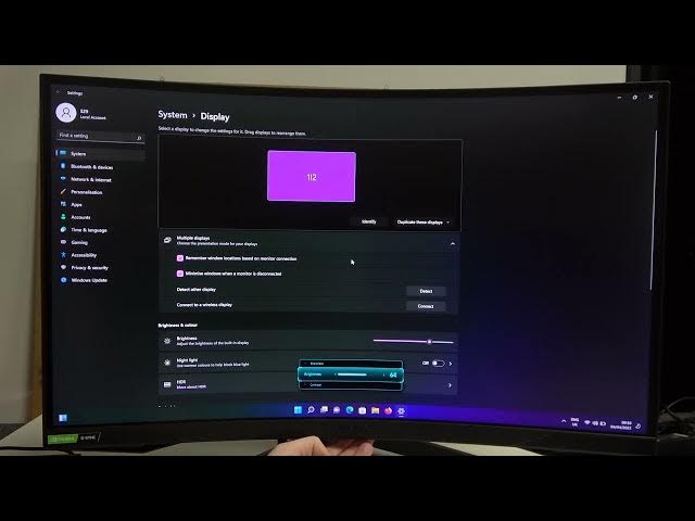 Video thumbnail for How to Change Screen Brightness in Samsung Odyssey G7?