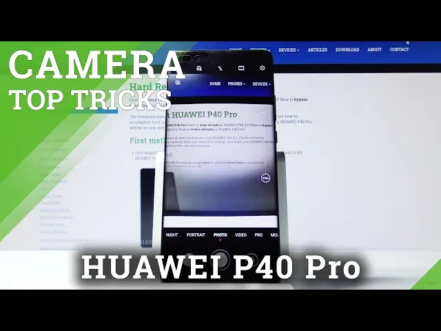 Video thumbnail for Camera Top Tricks HUAWEI P40 Pro – Cool Camera Tips