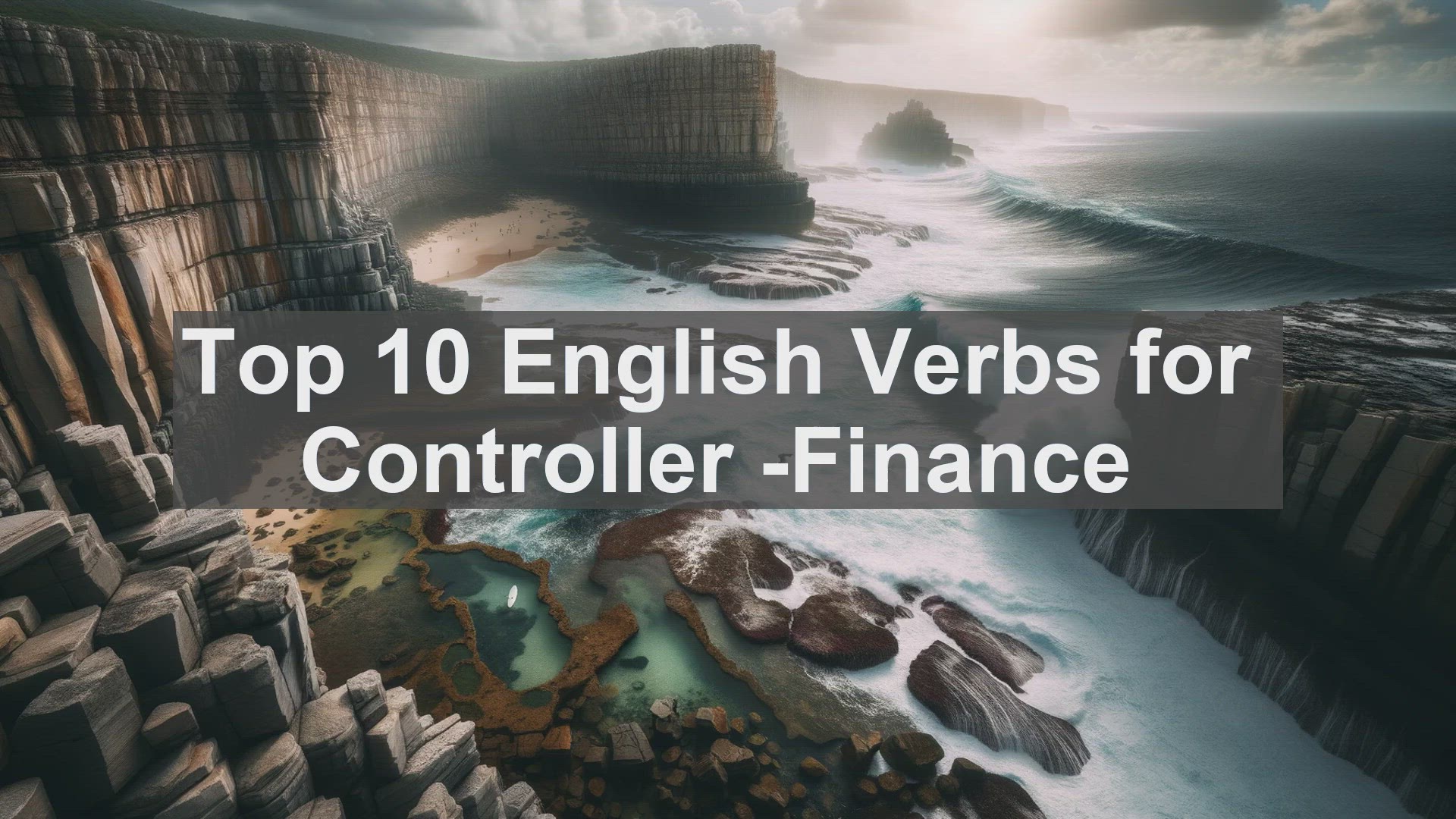 'Video thumbnail for Top 10 English Verbs for Controller Finance'