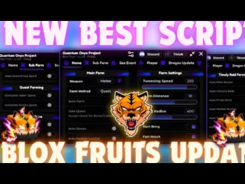 Video thumbnail for 🐯 [Evento Tigre] Nuevo y MEJOR script de Blox Fruits (sin clave) 🔥