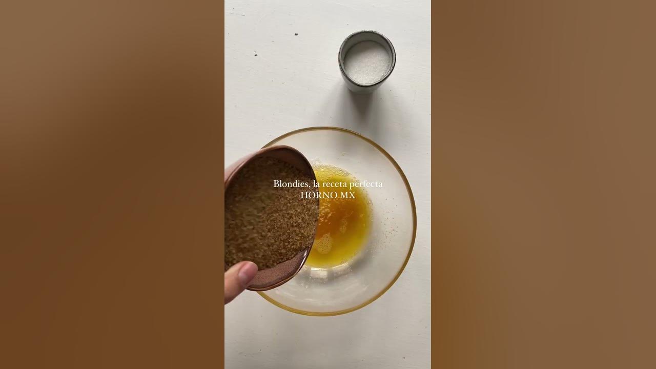 Video thumbnail for Blondies la receta perfecta Horno Mx #shorts #receta #blondies #postre #chocolate