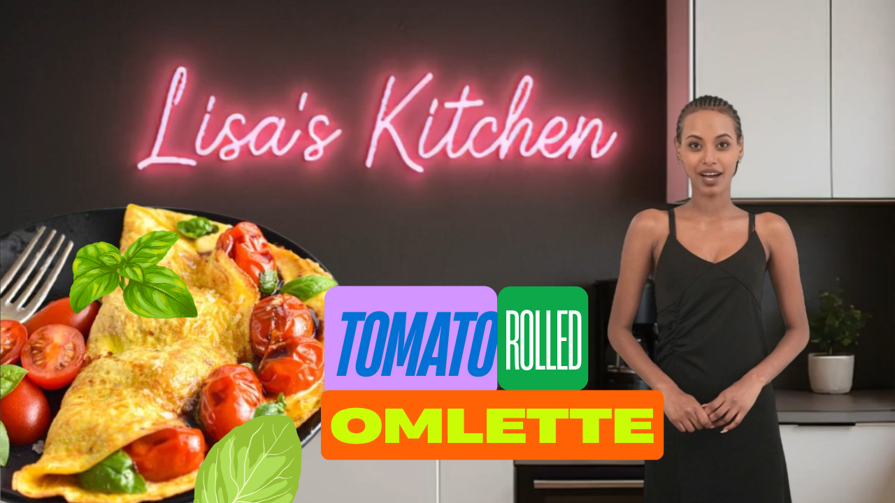 Video thumbnail for Tomato Basil Rolled Omlette Recipe | Easy & Delicious Breakfast Recipe