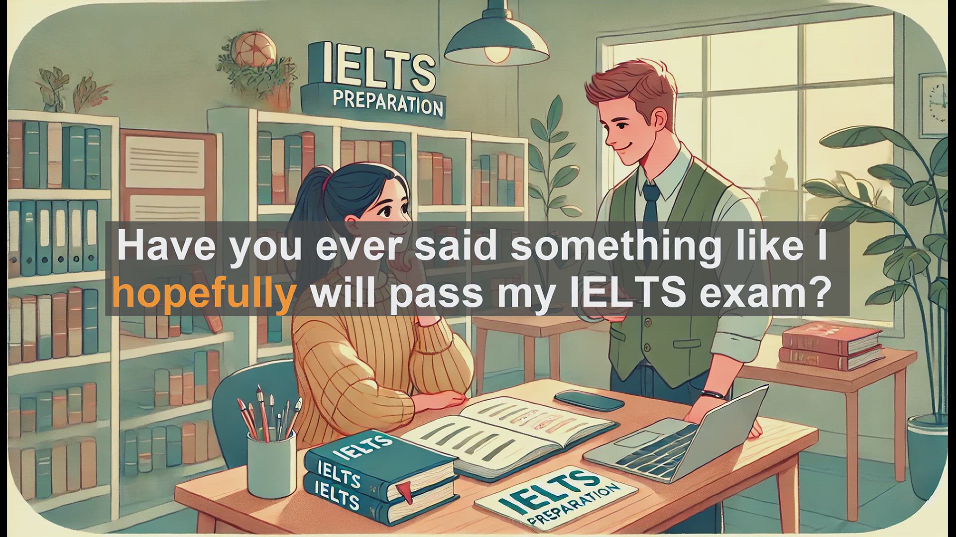'Video thumbnail for 2500 Must Know IELTS 6.5 Vocabulary - Mastering 'Hopefully': Boost Your IELTS Vocabulary'