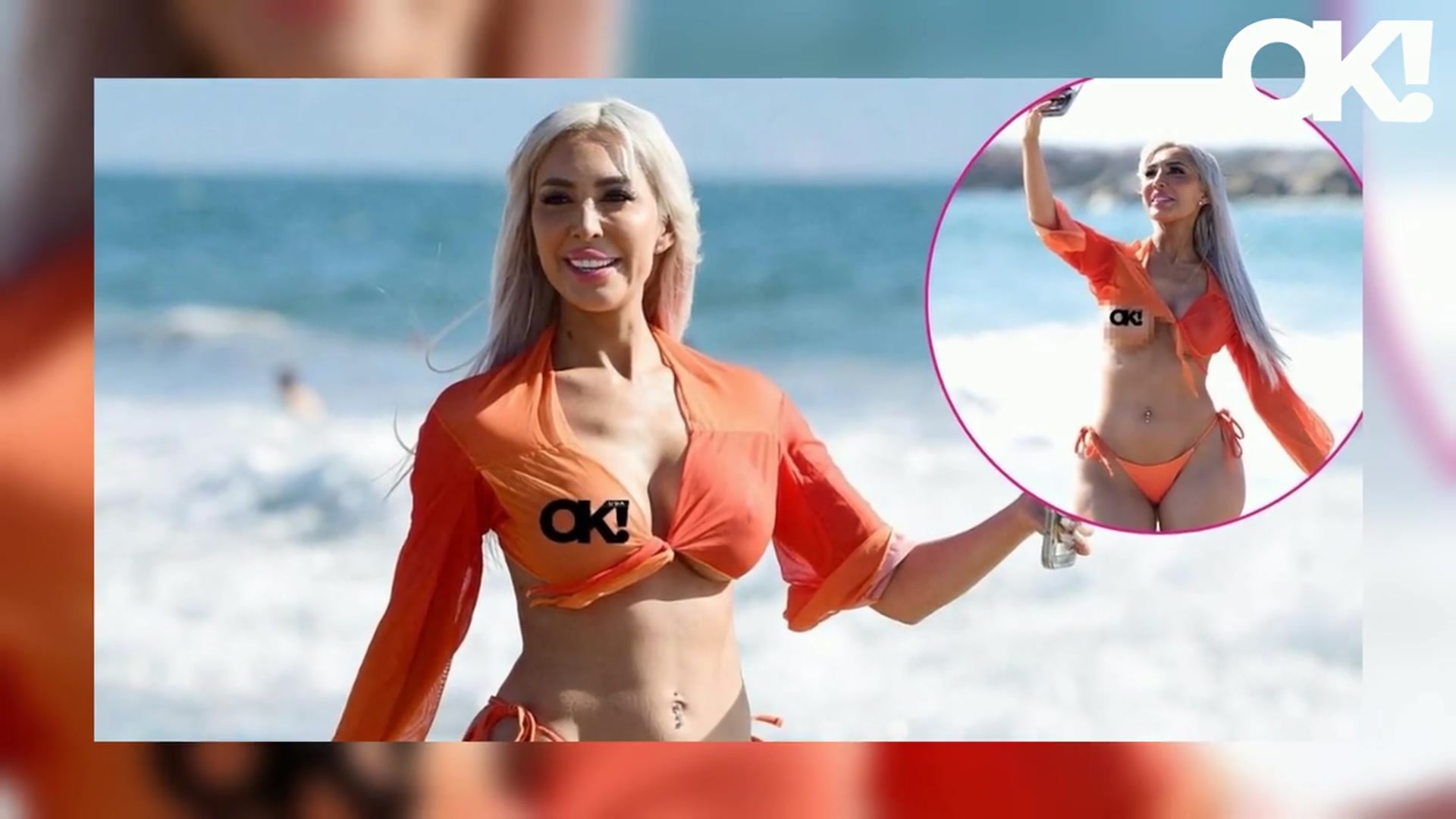 'Video thumbnail for Farrah Abraham Suffers Major Nip Slip During Beach Photoshoot in Shocking Wardrobe Malfunction: Photos'