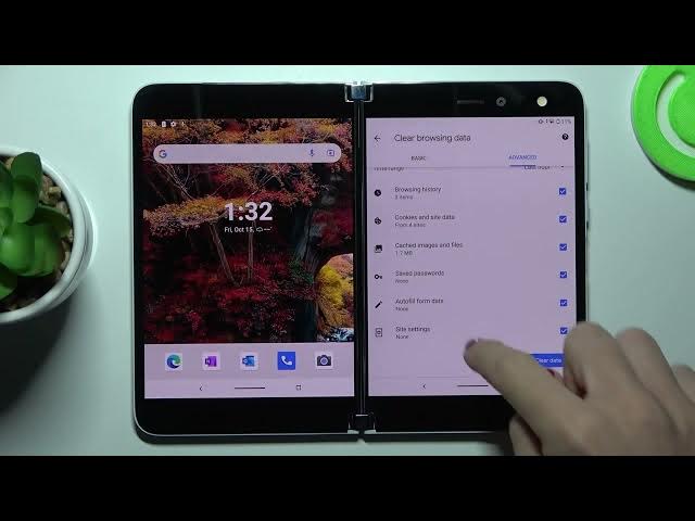Video thumbnail for How to Clear Browsing Data on Microsoft Surface Duo – Browser History
