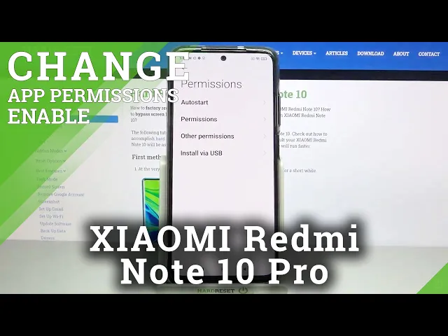 Video thumbnail for How to Manage Apps Permissions on XIAOMI Redmi Note 10 – Change App Permissions