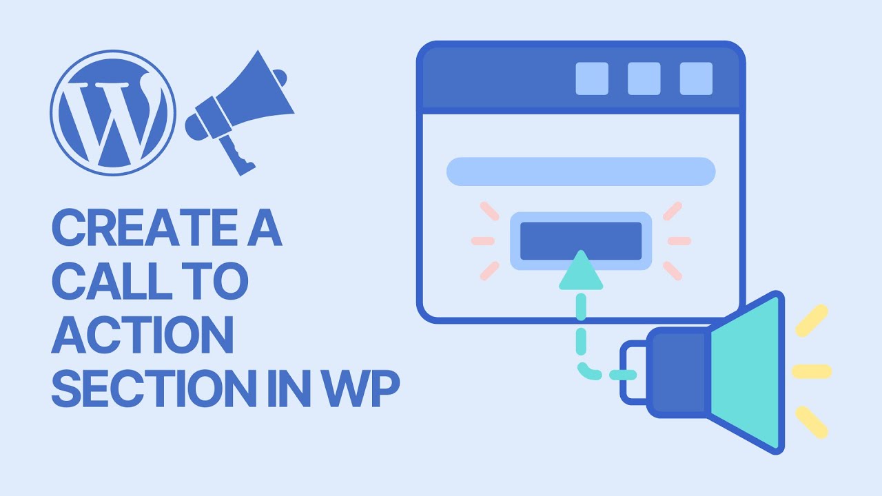 'Video thumbnail for How To Create a Call To Action Section in WordPress Block Editor For Free_ Beginners Tutorial'