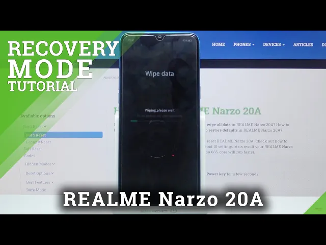 Video thumbnail for Hard Reset device by Recovery Mode - REALME Narzo 20A