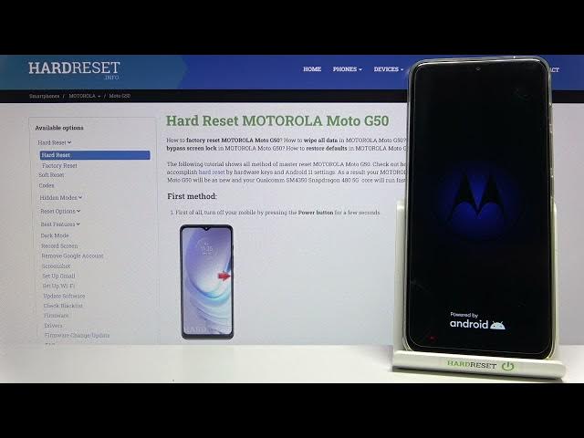 Video thumbnail for MOTOROLA Moto G50 Boot Animation | Default Welcome Logo & Sound