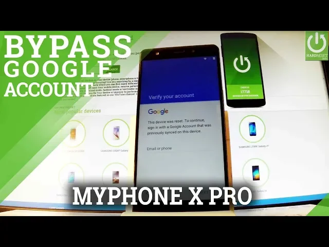 Video thumbnail for How to Bypass Google Verification in myPhone X PRO - Skip Google Sign In