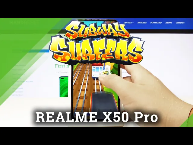 Video thumbnail for How Subway Surfers works on Realme X50 Pro - Efficiency Test