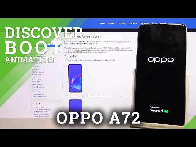 Video thumbnail for Boot Animation in OPPO A72 - Screen Animation Checkup