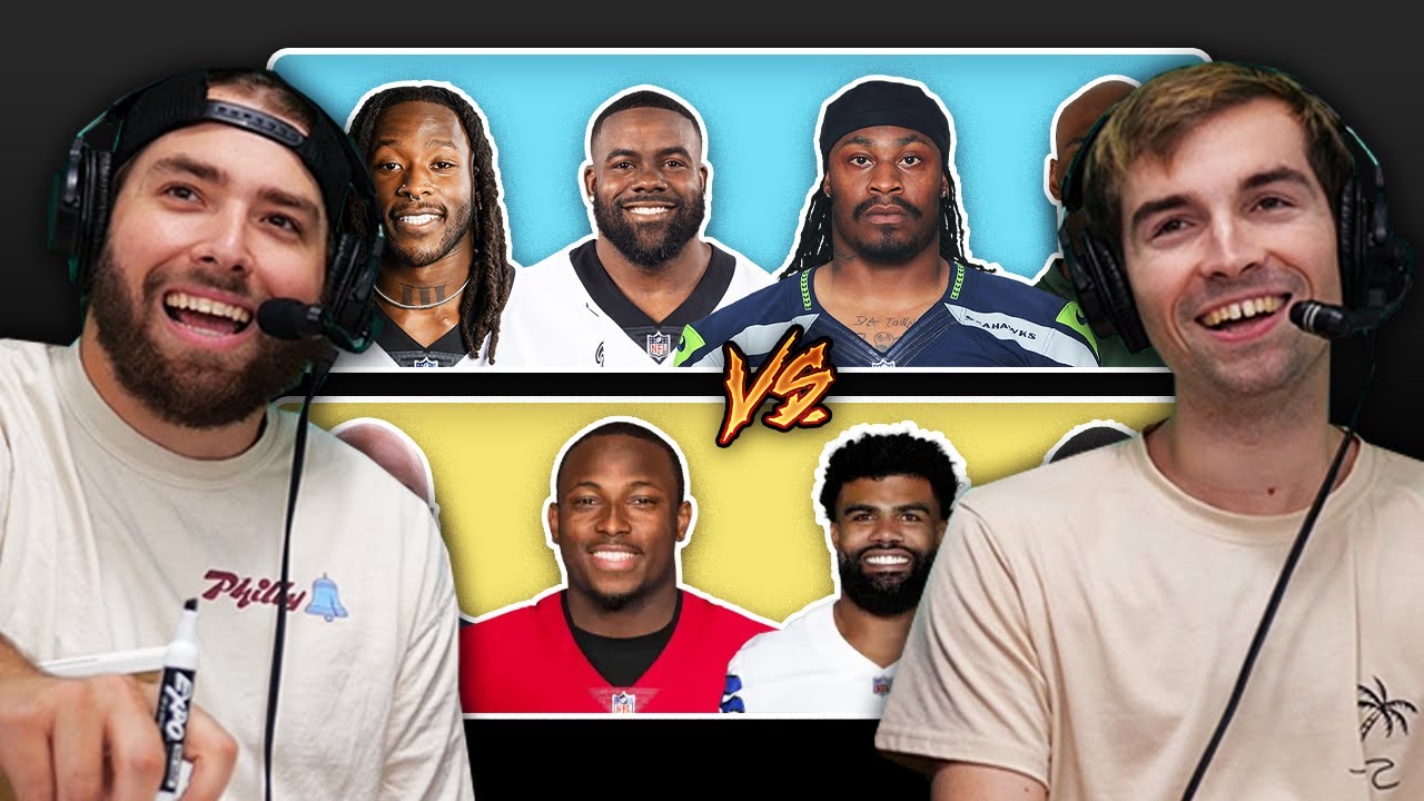 Video thumbnail for Who can Draft a lineup with the most RUSHING Yards ALL TIME? (NFC Edition)
