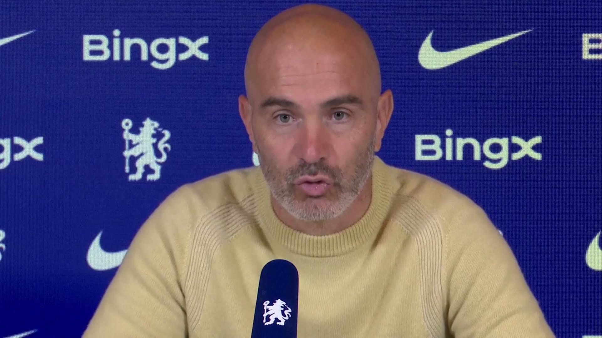 'Video thumbnail for 'Not sad in life' - Maresca defends Sterling and Disasi treatment'