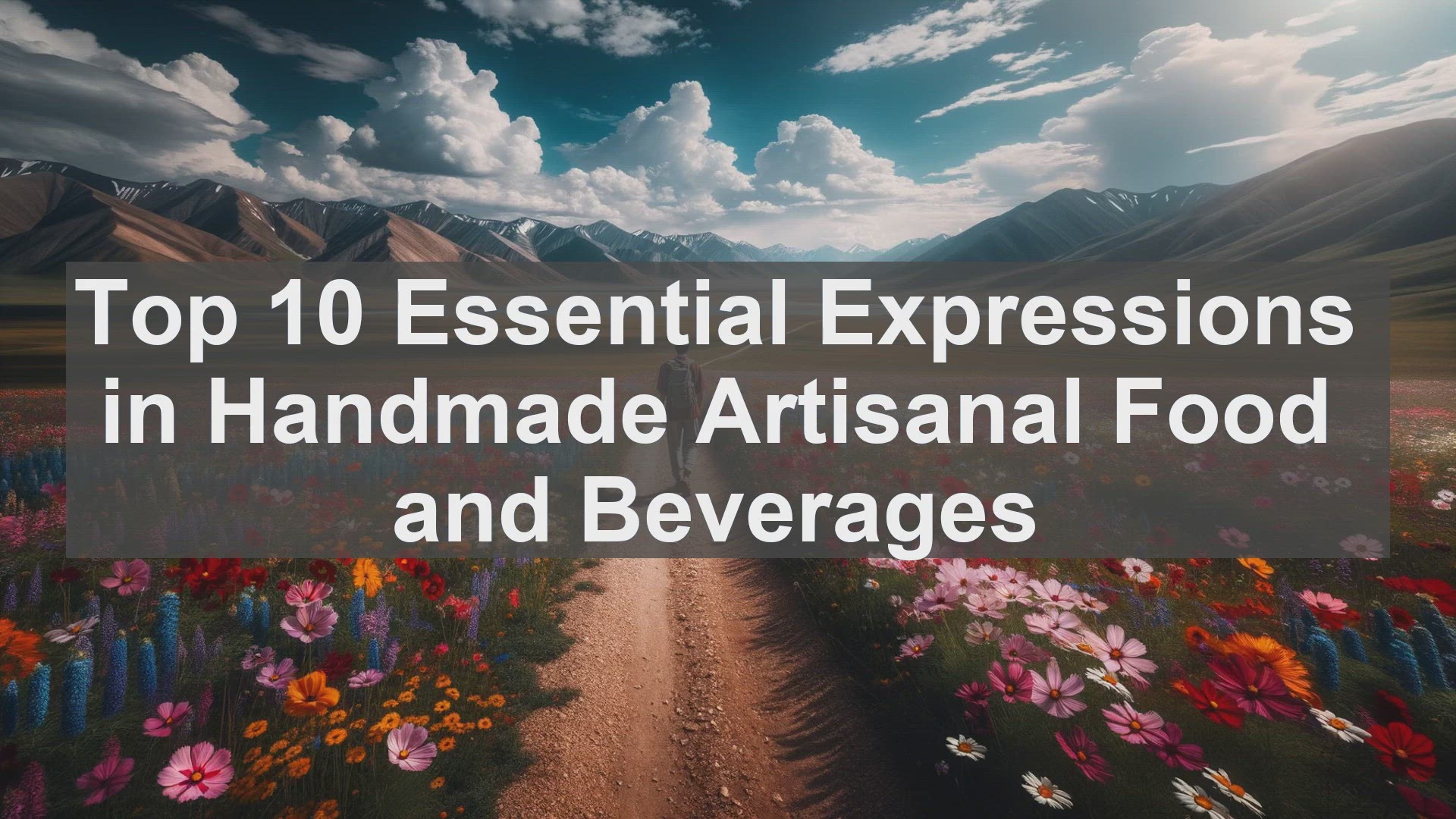 'Video thumbnail for Top 10 Essential Expressions in Handmade Artisanal Food and Beverages'