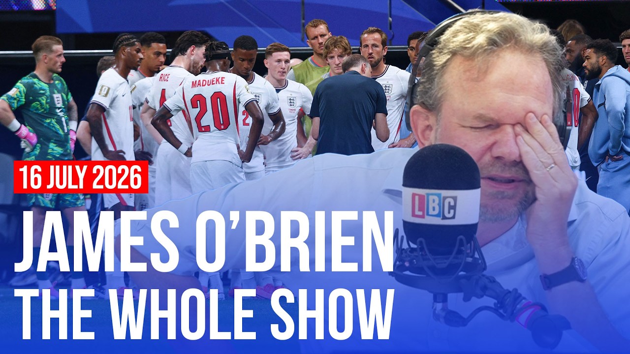 Video thumbnail for How the England team have changed | James O’Brien - The Whole Show
