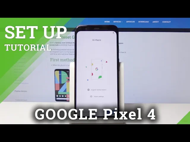 Video thumbnail for How to Set Up GOOGLE Pixel 4 - Activation Process