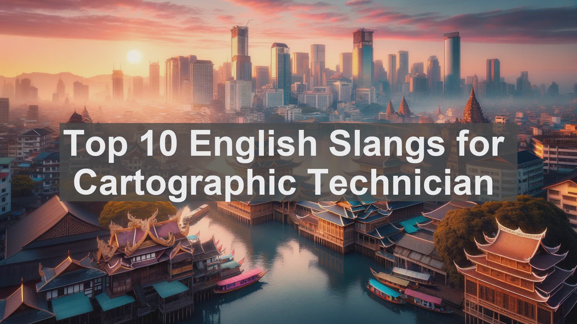 'Video thumbnail for Top 10 English Slangs for Cartographic Technician'