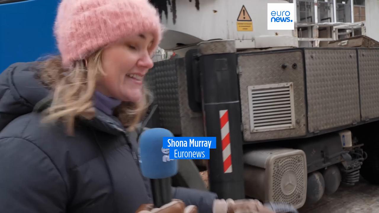 Video thumbnail for Kyiv suffering worst winter yet with kamikaze and ballistic drone attacks