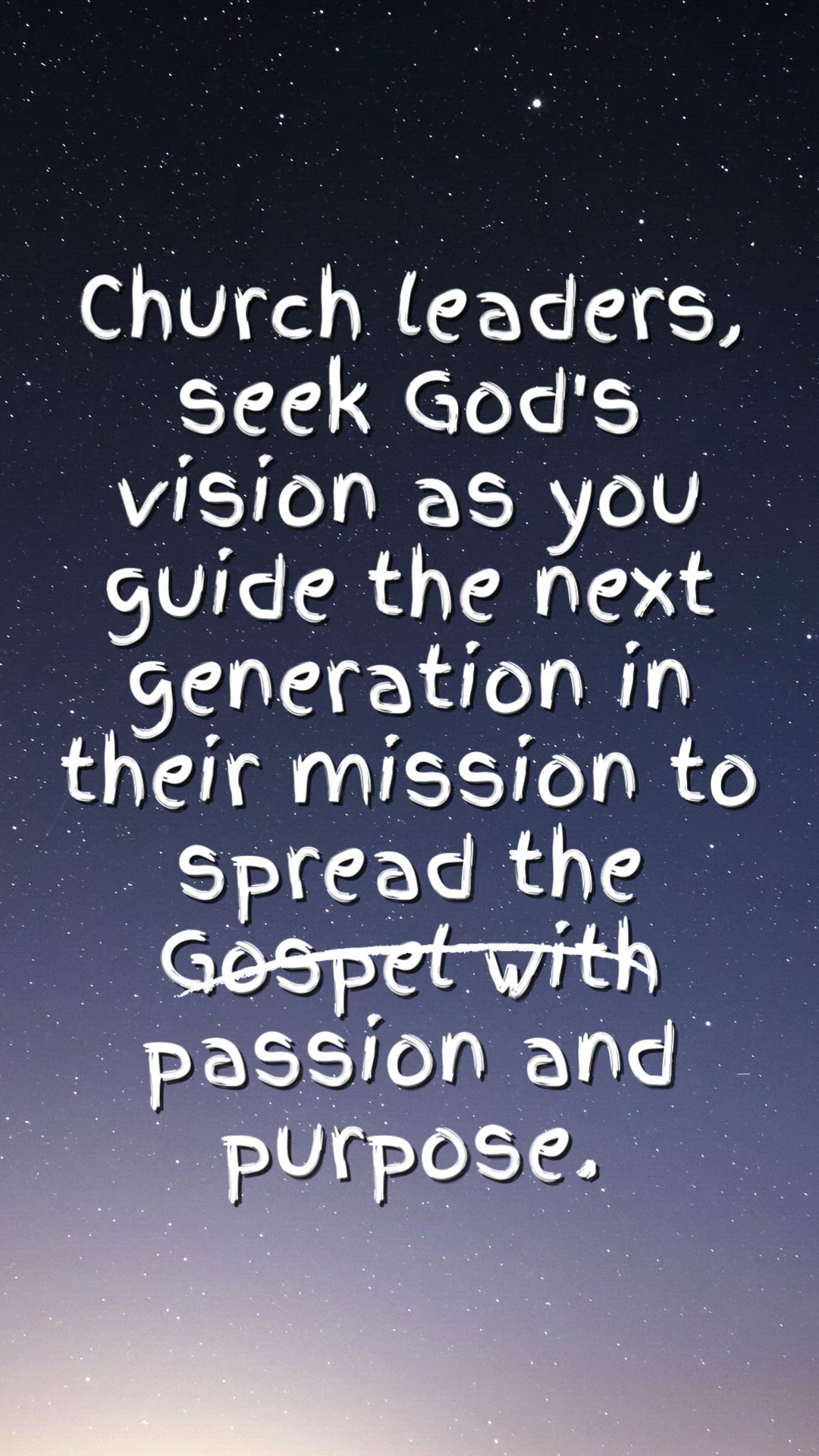 Video thumbnail for Praying for Vision For Your Leaders