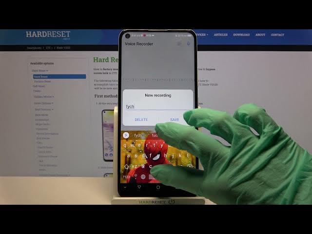 Video thumbnail for ZTE Blade V2020 – Voice Recorder / Sound Recorder Apps Usage