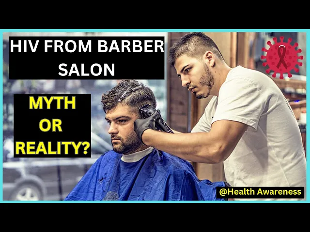 Video thumbnail for Can I Contact HIV From Barber Salon Clipper, Razor? Can HIV Live Outside The Body? #healthawareness