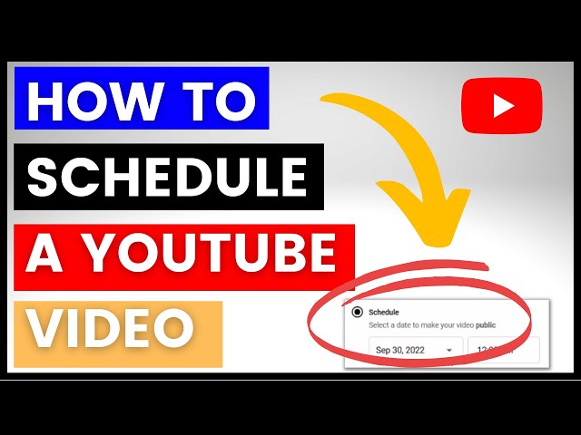 Video thumbnail for How To Schedule A YouTube Video? [in 2024]