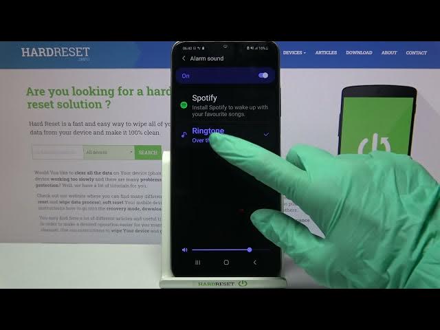 Video thumbnail for How to Personalize Alarm Clock on SAMSUNG Galaxy F12 – Change Alarm Clock Settings