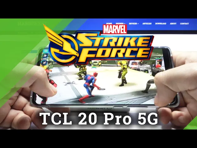 Video thumbnail for Marvel Strike Force Game Test on TCL 20 Pro 5G – Gameplay / Performance Checkup